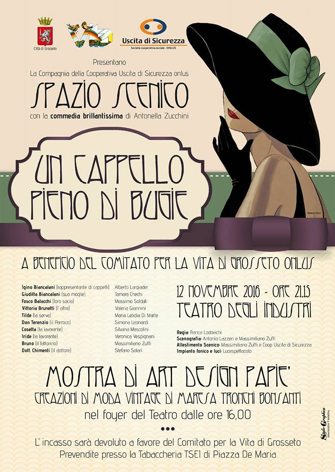 Debutta agli Industri “Un cappello pieno di bugie”