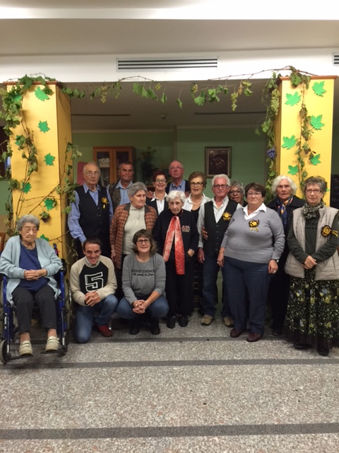 Festa dell’Uva per gli ospiti della Costa d’Argento