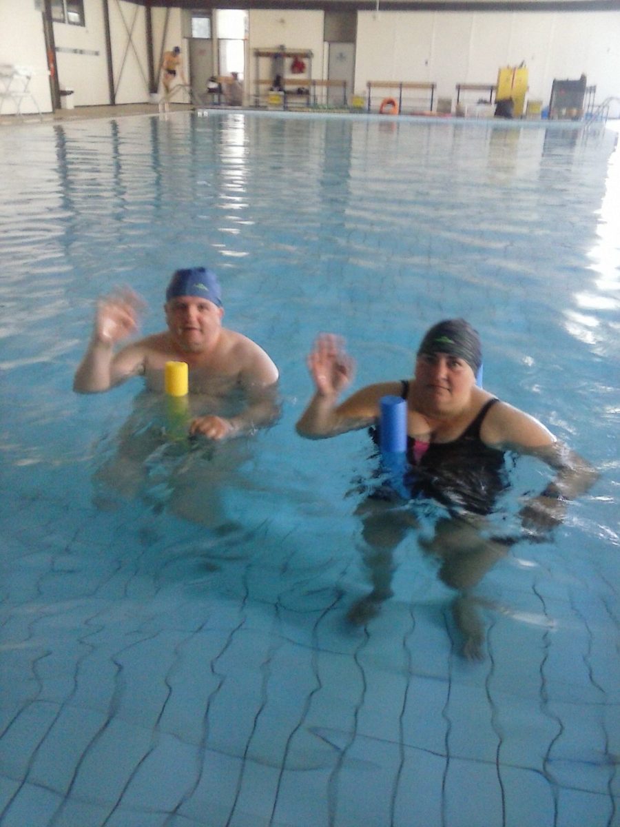 Sabato in piscina per gli ospiti di Valle Maggiore