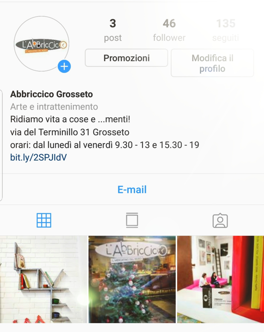 L’Abbriccico sbarca su Instagram