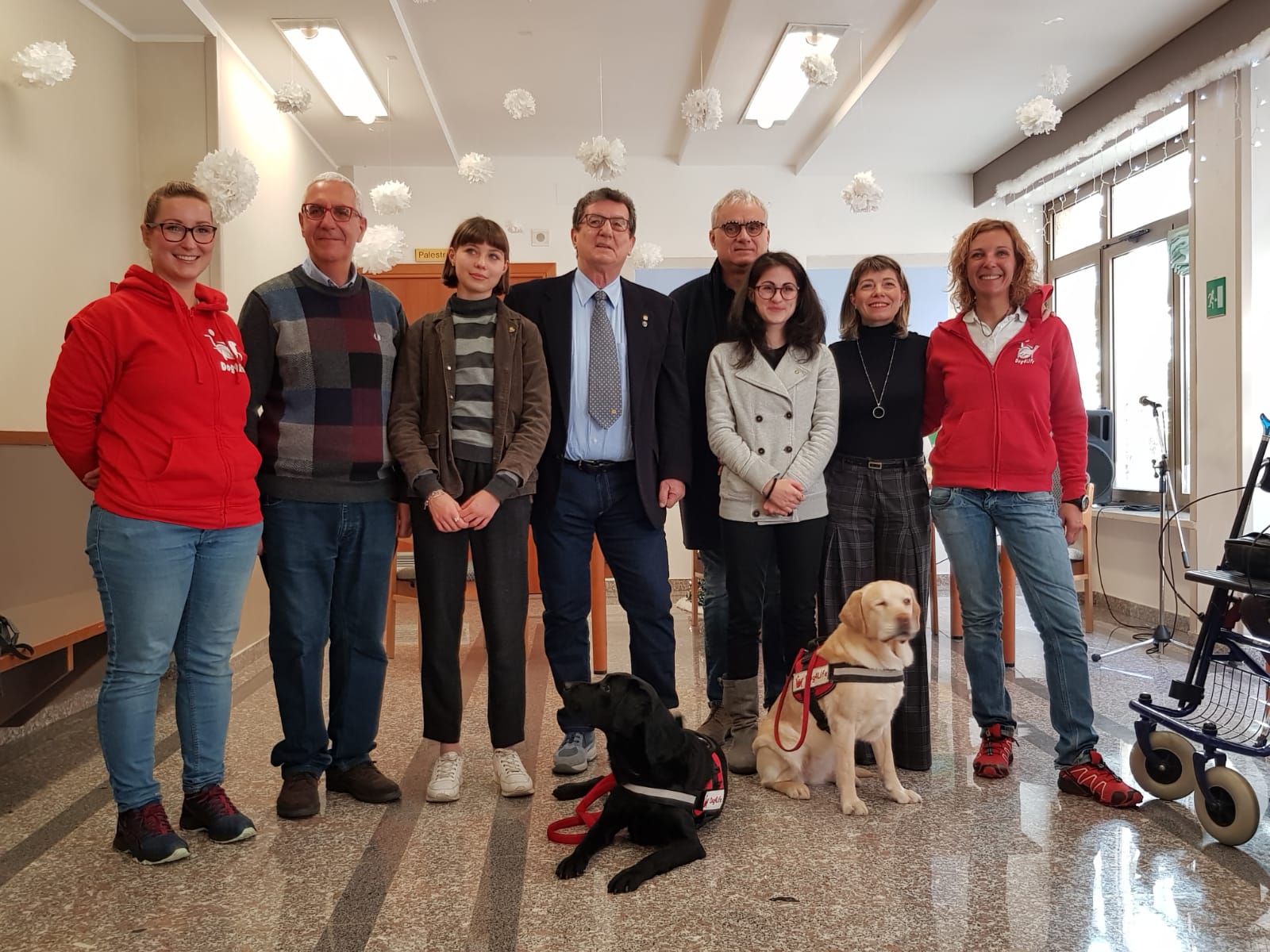 La Pet therapy arriva alla Rsa Costa d’Argento
